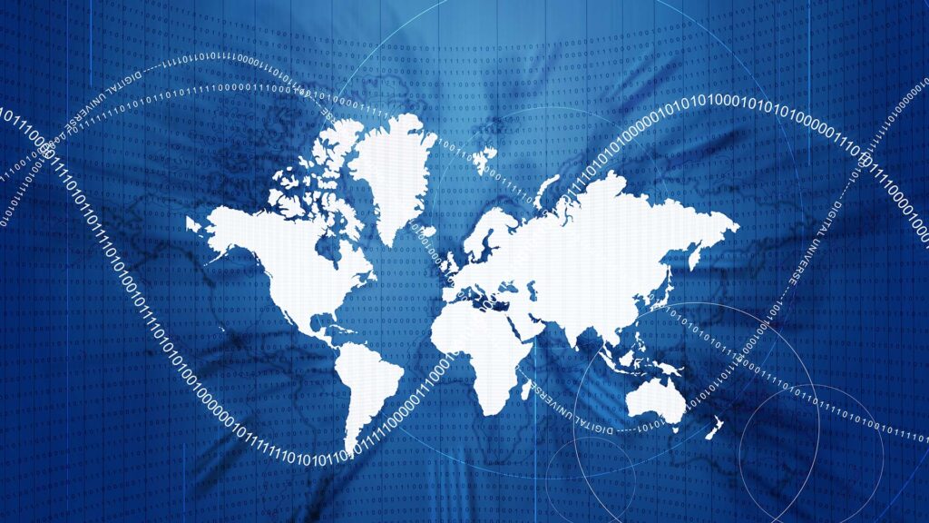 Digital World Map